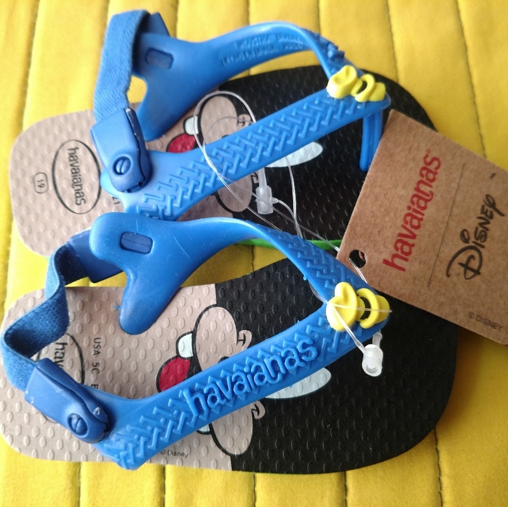 Havaianas Disney Flip Flops Size 19 Infant